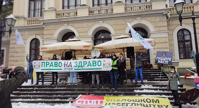 Ekološki protest u Kragujevcu