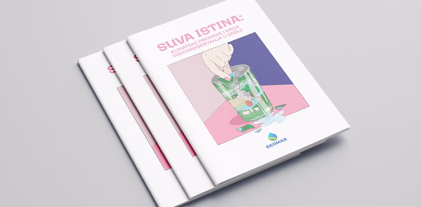Objavljena publikacija „Suva istina: Klimatske promene i kriza vodosnabdevanja u Srbiji“